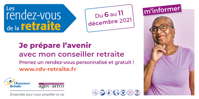 Bannière les rendez-vous de la retraite