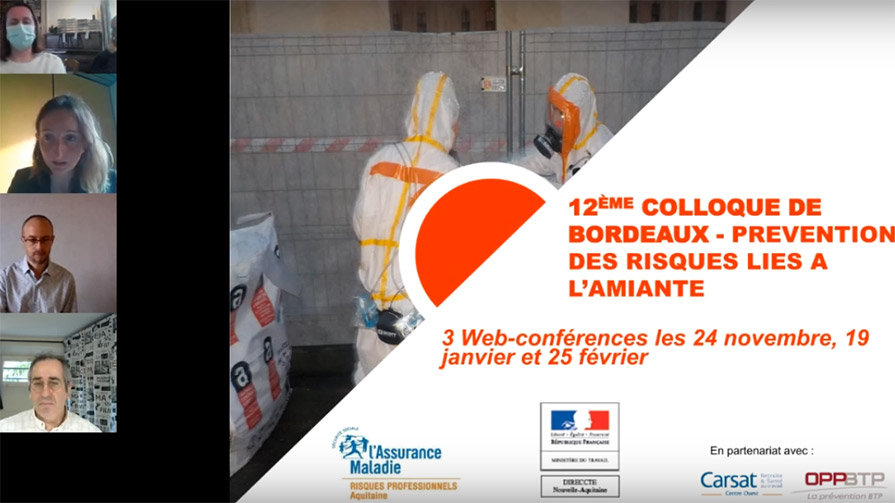 Webinaire colloque amiante
