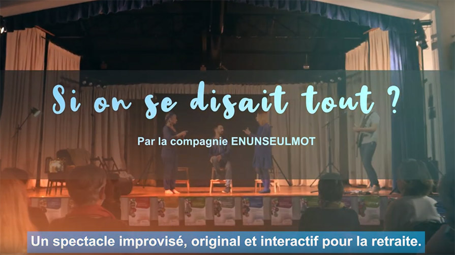 Teaser spectacle si on se disait tout