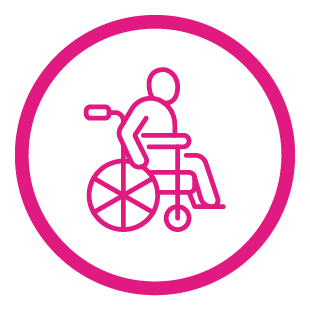 Icône fauteuil roulant