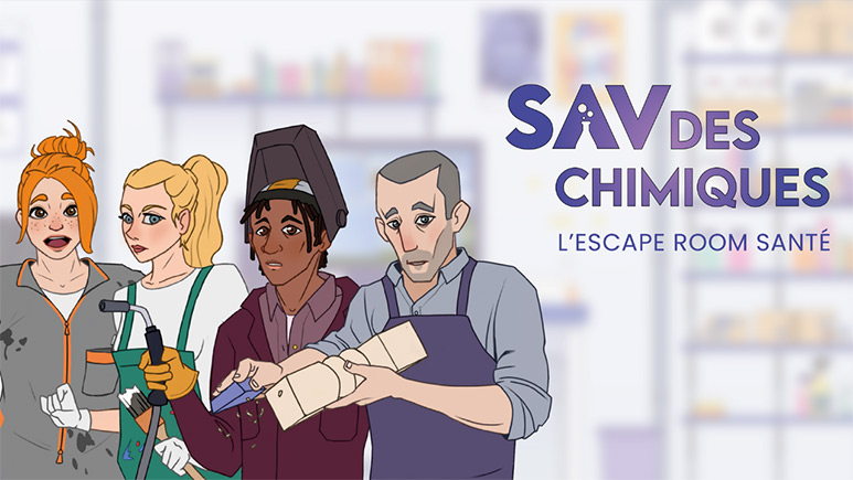  SAV des Chimiques : un escape game pour prévenir les risques chimiques en image