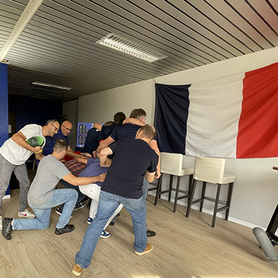Terrain de rugby