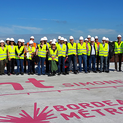 Photo du Costrat sur le pont Simone Veil