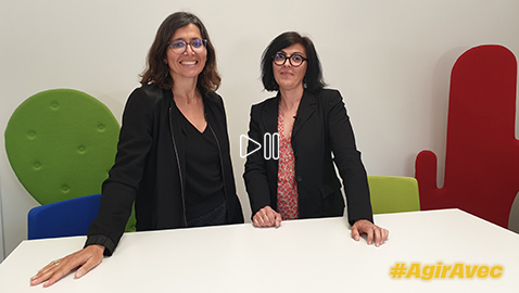 Audrey Bureau et Géraldine Bordes