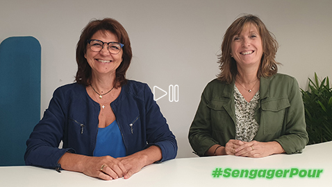 Sylvie Gonzalez-Peyron et Céline Seguin