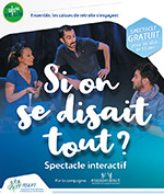 Affiche spectacle Si on se disait tout