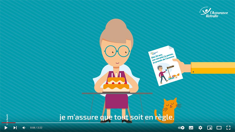 Vidéo parcours retraite